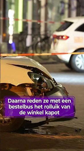 Dieven OP HETERDAAD betrapt tijdens RAMKRAAK bij juwelier | #shorts