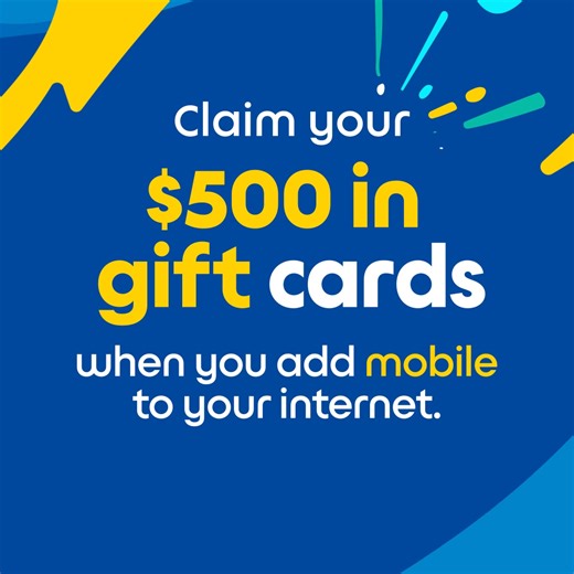52K views | FLOW internet customers get rewarded. Add Postpaid Mobile and receive a $500 Gift Card | Flow | Facebook