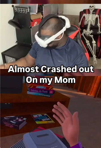 Only could do this in game 😭 | Vr Games