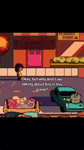 #KRISDREEMURR It frustrates me not knowing if Kris was like that because of a lack of freedom, or because they were sad seeing Noelle and Susie together #deltarunecharpter5 #deltarune #krusie #suselle