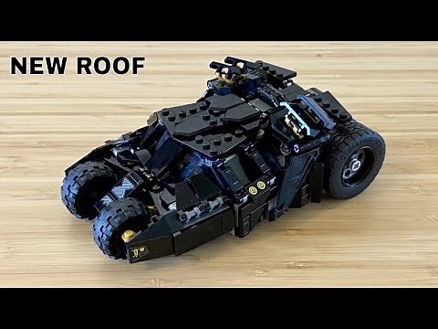 LEGO 76239 Batman Batmobile Tumbler Upgrade Modifications | Photo Tutorial | Parts List