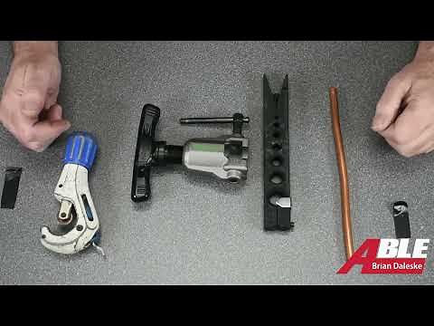 Tech Tips : perfect flare every time with the Hilmor flaring tool.