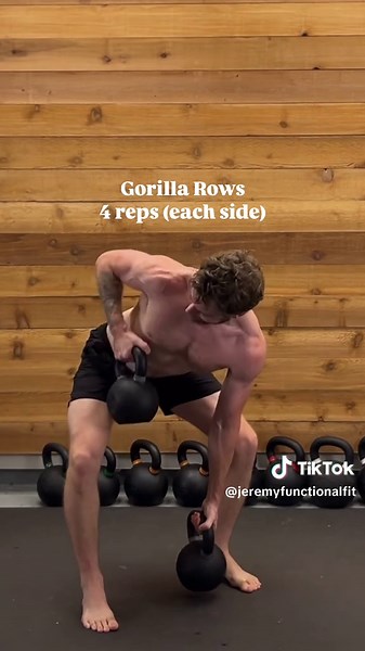 Can you complete all 5 rounds of this upper body complex?! #kettlebellcomplex #kettlebell #upperbodyworkout