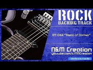 Hard Rock Backing Track in Em (Dorian) | BT-042