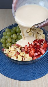 Fruit dessert like you've never seen before! Creamy and very easy to prepare! | Top Recipes