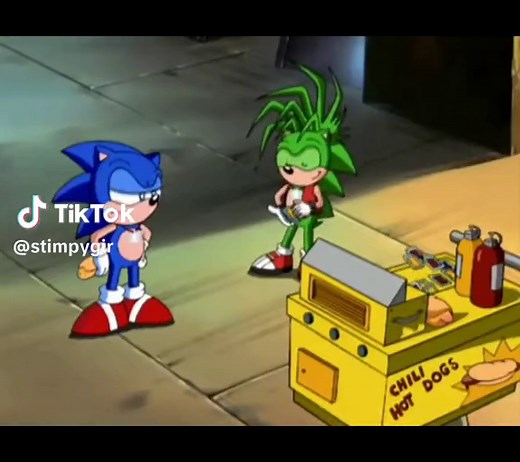 It's so cute when Sonic eats a chili dog of some sort. Actually it's cute if any character eats anything. I've seen someone do this with Kirby, but no Sonic, so here you go. :)🌭 #SonicUnderground #SonicBoom #SonicAndTheBlackKnight #SonicX #Sonic2 #SonicPrime #ChiliDogs #ぱくぱく #pakupaku #SEGA #GamerTok #StimpyGir #CapCut