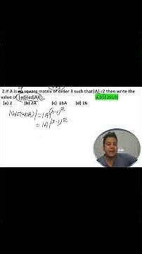 MATRICES AND DETERMINANTS IMPORTANT QUESTIONS CLASS-12 2025-26 TARGET BATCH