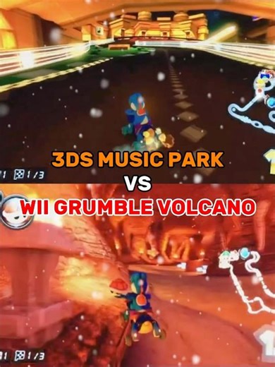 3DS Music Park vs Wii Grumble Volcano (Round 3)