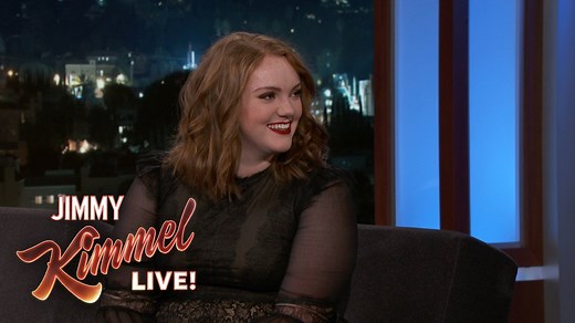167K views · 1.1K reactions | Shannon Purser on the Barb phenomenon... #StrangerThings | Jimmy Kimmel Live | Facebook