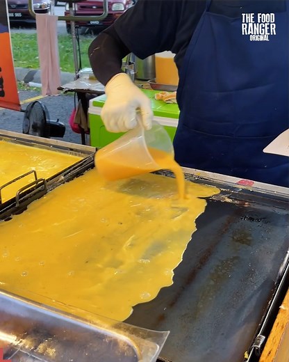 27M views · 224K reactions | Most insane giant egg roll ever | The Food Ranger | Facebook