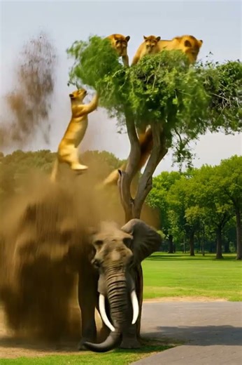 When Force Meets Rhythm 😱｜Tree shaking turns into a wild dance