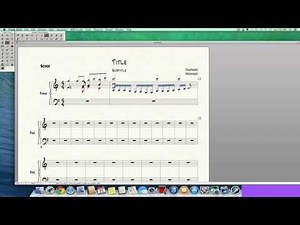 How To Write Music In Multiple Layers using Finale 2012 or 2014 // Jorge Silvestrini