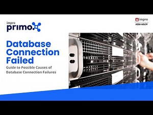 Database Connection Failed - Primo