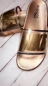 1.7K views · 115 reactions | Nike Slide Customs for the ladies | Designer Kicks | Facebook