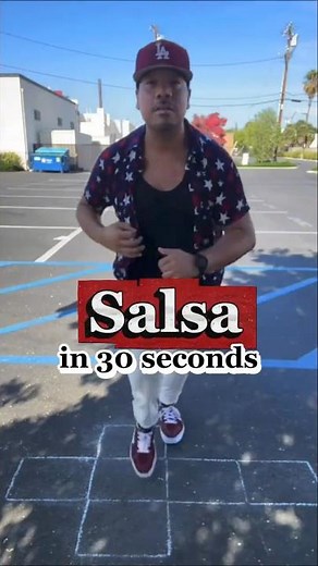 👉 Salsa Basics in 30 Seconds 👣 Beginner Footwork Made Easy