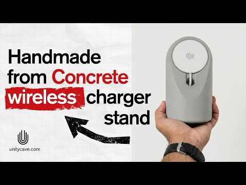The Ultimate Concrete MagSafe Charger Stand – Rock-Solid Stability for iPhone & Android