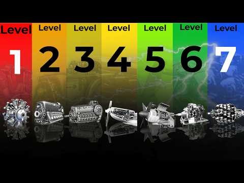 The 7 Levels of WW2 Fighter Engines Explained !