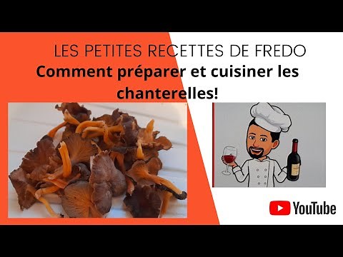 How to prepare and cook chanterelles!