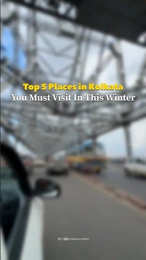Top 5 Must Visit Places in Kolkata this winter | Kolkata Travel Vlog 2026 | Best Places in Kolkata