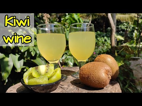 Kiwi wine recipe | How to make kiwi wine | Homemade kiwi wine | Coorg wines