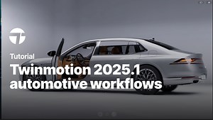 8.5K views · 122 reactions | Rev up your automotive visuals!  Learn how to use the new and enhanced features and workflows for automotive visualization in Twinmotion 2025.1 with interactive 3D configurators and next-level geometry tools. Watch the full tutorial here: https://youtu.be/H54QR1jfJVM | Twinmotion | Facebook