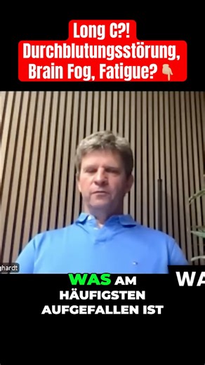 Durchblutungsstörung , Brain Fog, Fatigue?? Long C?!?