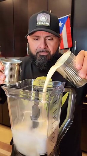 Puerto Rican Coquito🇵🇷🥥 (VIDEO Y RECETA EN ESPAÑOL SALE EL VIERNES!!!) Ingredients: For the tea: 1 cinnamon stick 1 star anise 6 cloves (spice) 1/3 cup of water *Add everything in a pot and bring to a boil. Once it boils, remove from stove, cover, and let it steep for 15 mins. ▪︎1 can coconut milk ▪︎1 can cream of coconut ▪︎1 can coconut evaporated milk ▪︎1 can coconut condensed milk ****(IF YOU CAN'T FIND THE EVAPORATED AND CONDENSED COCONUT MILK, YOU CAN USE REGULAR EVAPORATED AND CONDENSED