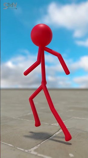 Pacman in Huge Trouble 5 😨😉 #pacman #funny #domino #stickman