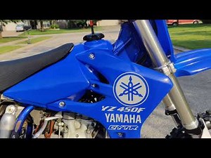 2003 Yamaha YZ450F