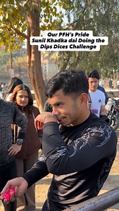 Our PFH’s Pride Sunil Khadka dai @the_reptitan Performing Dips Dices Challenge. RAW FULL VIDEO #pulchowkcampus #fitness #calithenics #dips #foryou | Pulchowkians Fitness Hub
