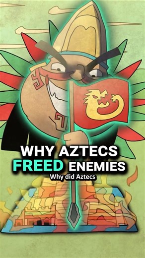 Why Aztecs FREED Enemy Cities #historyfacts #ancientwarfare #mesoamericanhistory #ritual