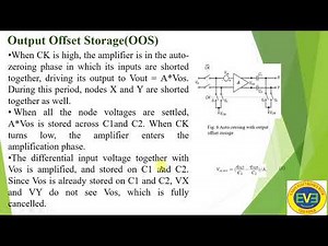 IoT41 Circuit component mismatch and mitigation techniques, Dynamic Offset Cancellation Technique