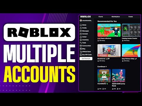 How To Have Multiple Roblox Accounts Open At Once (2026 Updated Tutorial)