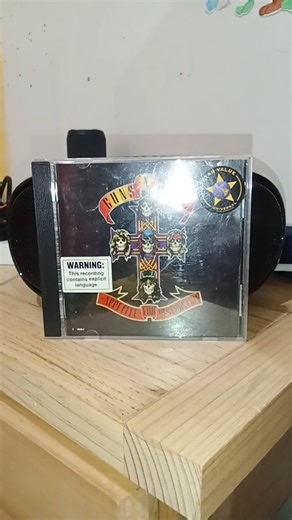 Guns N Roses Appetite For Destruction CD Unboxing