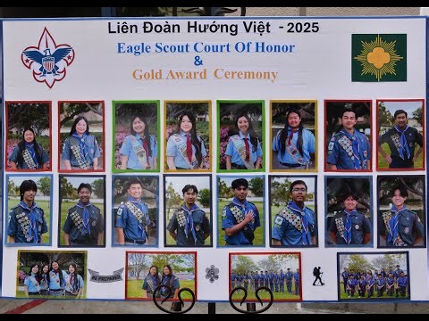 LDHV Eagle Scout Court of Honor and Gold Award Ceremony, May 2025
