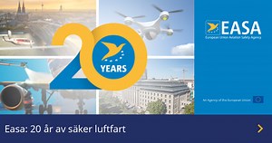 Easa: 20 år av säker luftfart | EASA
