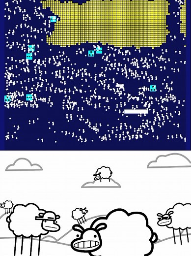 Beep beep ım a sheep 🐏 please support meeeeeeee 🤗#brickbreaker #sprunki #fyp #funny #animation #sheep #asmr