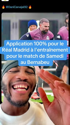 Real Madrid Training Application for Match Day
