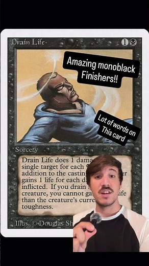 These are amazing finishers that I run #mtg #magicthegathering #mtgedh #commander #monoblack