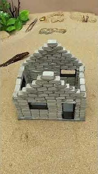 How to Build a Stunning Mini Brick House!