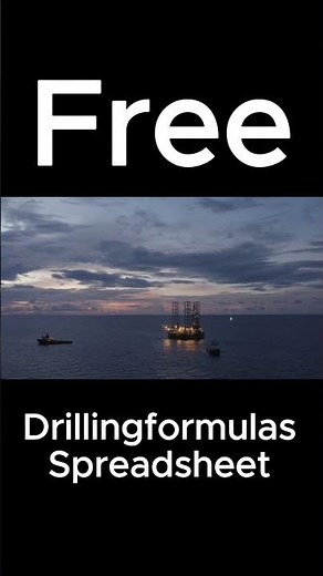 Free drilling formulas spreadsheet V 1.7