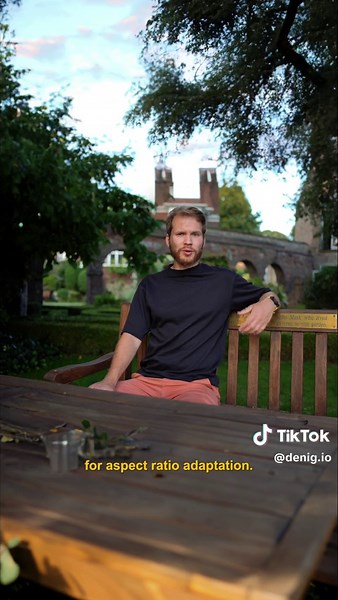 First video in such format 🙈 My thoughts on #ai in context of video creation and consumption. Black / blank parts of the screen will become a thing of the past, aspect ratio will be handled by AI-tools, like generative fill.