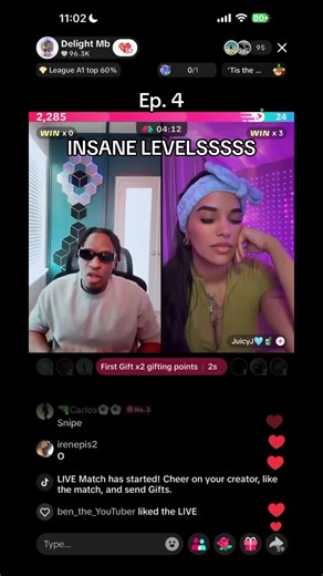 No mercy, respectfully 😮‍💨🤌✨. #tiktoklive #livebattle #level #fyp #streak