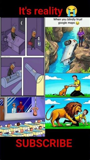 🔥🐶🦁 Toh life khud cartoon ban jaati hai!