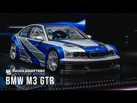 The BMW M3 GTR from Need For Speed Most Wanted