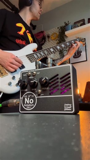 Jonny Dibble on Instagram: "I’ve been converted… I never used to get the hype around Noble preamps, but this two-tubed take from @c2celectronics has blown me away. You might need headphones to truly appreciate the qualities of this pedal, but my goodness does it feel and sound good 😍"