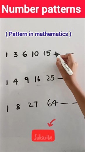 🔥 Number patterns|#numberpatterns #maths #shorts #shortsfeed #shortvideo #shortsviral #ytshorts