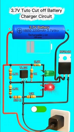 Are 3.7V Auto Cut-Off Chargers ACTUALLY Worth It? #shorts #viral #diy