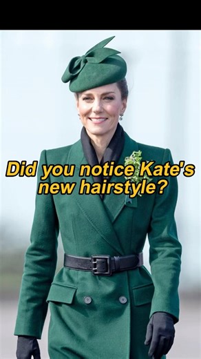 Did you notice that Kate styled her hair into a strange symbol? That's exactly where her cleverness