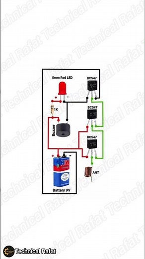 AC current detector ll How to make a wireless Ac current Detector